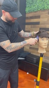 To use the adjustable lever on a clipper to cut a transition between two lengths of hair, start with the lever in the closed position for a shorter length, then gradually open it as you move towards the desired longer length. This technique helps blend the two lengths seamlessly for a smooth transition. Remember to work gradually and check your progress frequently to achieve the desired result. 💈💈💈 Barber Academy by Sean Casey opening soon… @barberacademybyseancasey 💈📓 Virtual education www
