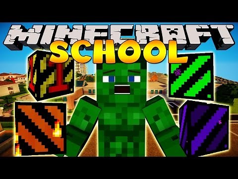 Minecraft School : BLOWING UP THE SCHOOL WITH TNT!!