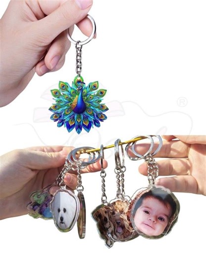 Bulk Customized Acrylic Keychains for Corporate Gifting | In-House Manufacturing