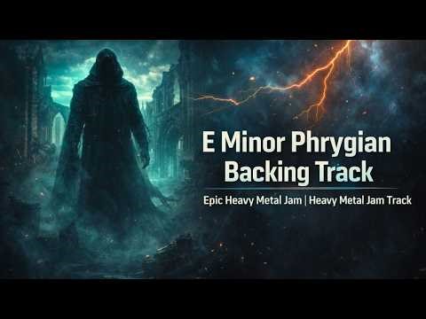 E Minor Phrygian Backing Track (135 BPM) | The Exotic Riff You Can’t Escape