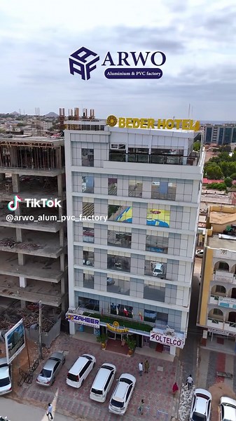 Beder Hotel Project: Modern Cladding and Window Solutions