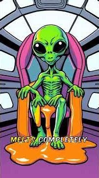 The SWEETEST Alien Review! 🍦👽 #Shorts #Gelato