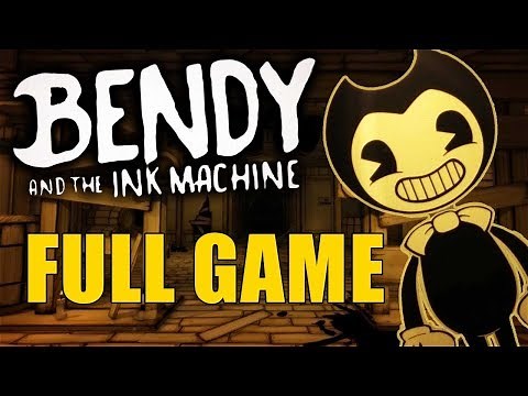 FULL GAME - GAMEPLAY | Bendy and the Ink Machine (CHAPTERS 1,2,3,4 & 5) ENDING / SUB ESPAÑOL