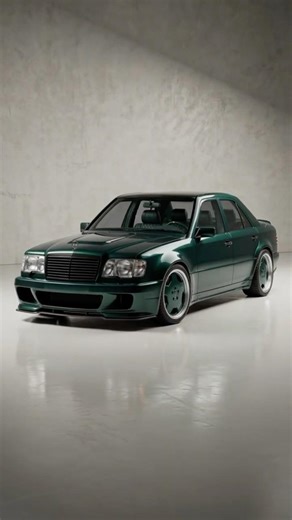 This 1-of-1 Mercedes W124 Looks Like It Belongs in a Private Collection