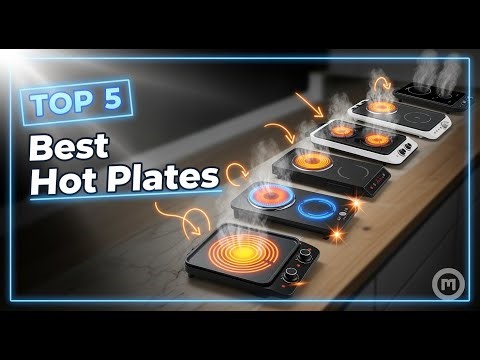 TOP 5 Best Electric Hot Plates 2025 | A Portable, Convenient Cooktop for Any Space