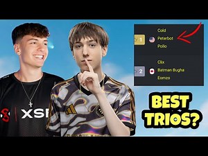 Clix and Peterbot DOMINATE First Tournament + 100k Subscriber Face Reveal!