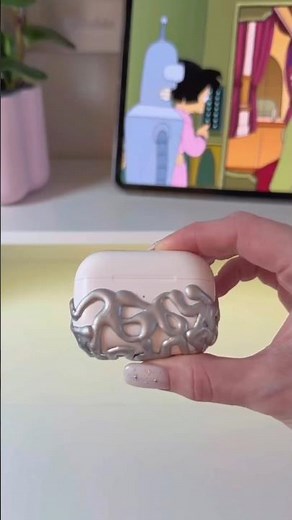 DIY AirPods Case 😍 | Cute & Easy Custom Design! #trendingnow
