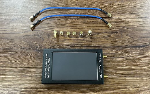 3GHz便携式矢量网络分析仪NanoVNA-F V2使用教程