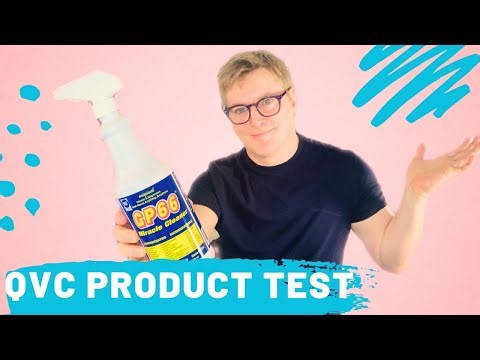 QVC Product Test: GP66 Miracle Cleaner