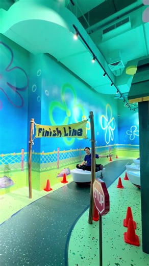 Kunjungan ke Rumah Spongebob dan Cheese Cloud