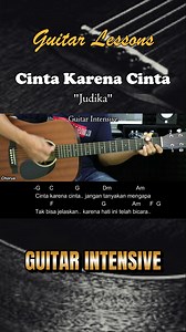 Cinta Karena Cinta - Judika | Guitar Intensive