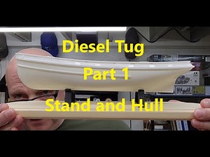 Diesel Tug by Lindberg, Part 1, Base and Hull