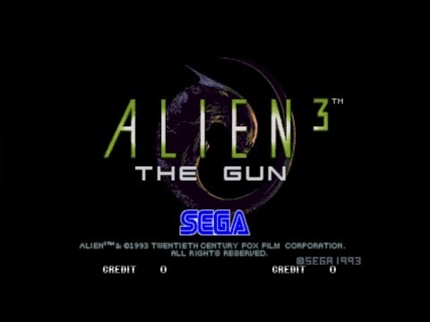 1990s Sega Alien 3: The Gun Arcade - Full Game