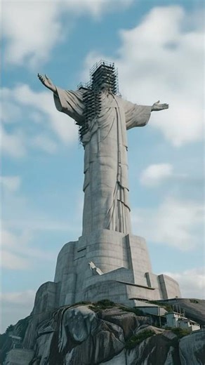 The Giant Watching Over the World 🌍 | Iconic Monument View