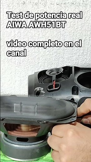 AIWA (AWH51BT)party Power Boombox testeando la potencia real del subwoofer!! #bass #bassboosted