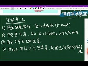 初二科学下册第7章 7.1 肺的结构和功能