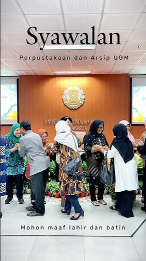 UGM Library and Archives Syawalan
