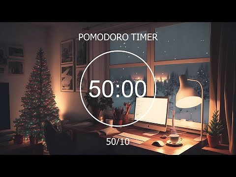 50/10 Pomodoro Timer ★︎ Lofi Mix ★︎ Studying in The Afternoon ★︎ Focus Station