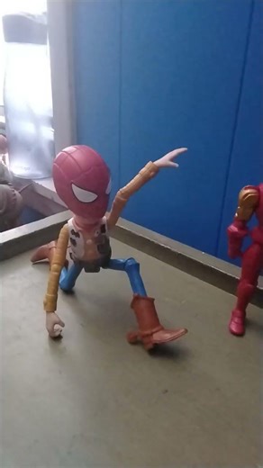 Woody take Goku down For Iorn-man