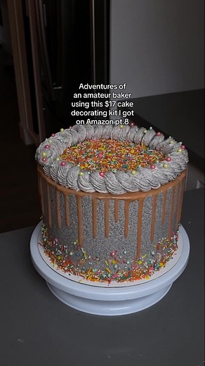 Baking the Biggest Birthday Cake with Oreos and Sprinkles!