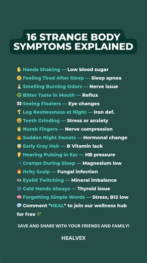 240K views · 870 reactions | ⚠️ Strange body symptoms you should...