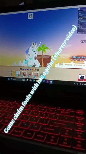 Quick foal claiming! Let me know if y'all would like to see something different, I'm not sure if this gets boring or not- Also, the sky in the game is a lil no loaded since there's been so many people on at once that it's not fully loading, but that's alright! #foals #glow #roblox #Horselife #horses