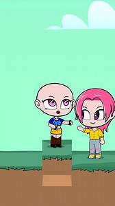 Singing Challenge Mira, Zoey, and Rumi Continue Singing To Get Their Hair Back | Reel Minecraft animation