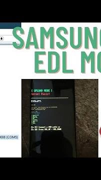 How To Put Samsung s21 & Note 20 FOLD2 in EDL Mode Easy Method