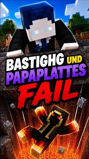 Papaplatte's fail and BastiGHG sees it hehe #shorts #trending