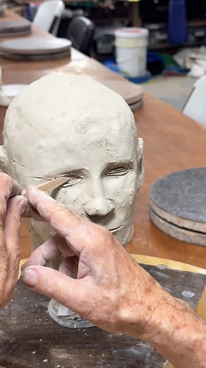 Begin your journey into the timeless art of sculpture, here at the Crealdé School of Art ✨ Open to beginners, this program will teach you how to create busts, abstract pieces, and more! Stop by for a tour of our campus and sculpture studio! #orlandothingstodo #winterparkart #orlandoarts #sculpturestudio #sculptureclass #sculptureartist #timelessart | Crealdé School of Art