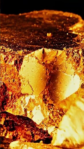 ASMR Gold — Extracting Gold From Stone (Raw Gold Ore)