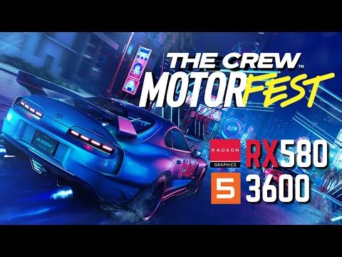 THE CREW MOTOR FEST | All Settings | RX 580 8Gb RYZEN 5 3600 16Gb Ram