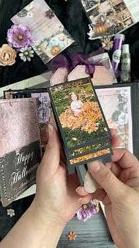 #Interactive Mini Album, Junk Journal Waterfall Flip #Tutorial
