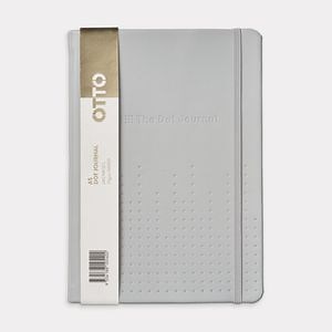 Otto A5 The Dot Journal 240 Page Grey