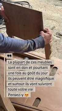 Relooking sans poncer! #diy #meuble #bois #beforeandafter #decoration #relookingdemeuble #relooking