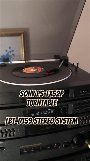 DEMO Sony PS-LX52P Turntable Vinyl Record Player