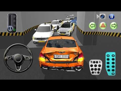 New Crashed car 🚗💥Stuck in Parking Garage - 3D Driving Class 2026 - 3D Driving Class - Car Game