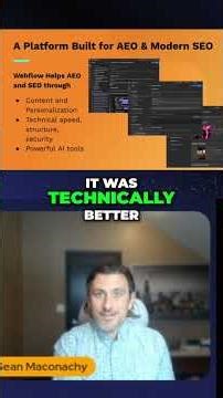AI Search Loves Clean HTML Webflow SEO Advantage