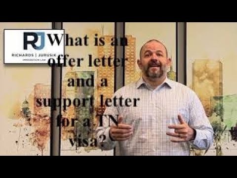 What is the difference between an Offer Letter and a Support Letter for a TN Visa?