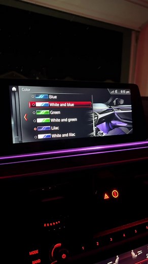 BMW M5 F90 Ambient Lighting Showcase
