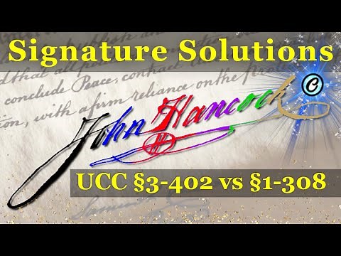 🖋e17- Solutions: Signature Colors, Copyright, and Reserving Rights (The UCC §1-308 Trap) 🎨🧰🗺🛟