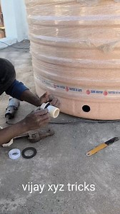 153K views · 1.1K reactions | Wow  super plumbing trick to install tank nipple  #plumbinghacks #plumbingrepair #plumbingskills | Vijay Xyz Tricks | Facebook