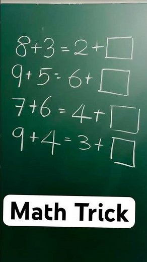Simple math Trick #maths #easylearning #quickmaths #mathstricks #iqtest #iqtes #puzzle