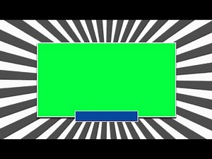 Photo Video frame green screen animation effects HD footage