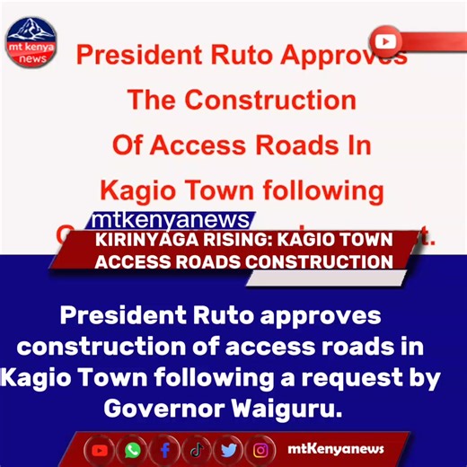 Kirioyaga Rising: Kagio Town Road Construction Update
