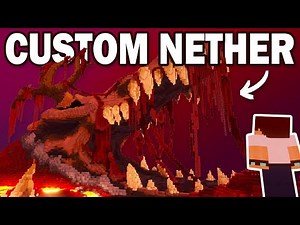 How I Built a Minecraft Mega Build in The Nether