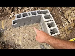 Building A Block Corner With Different Sized Block