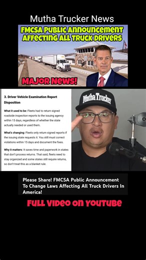 86K views · 1.1K reactions | Please Share! FMCSA Public Announcement...