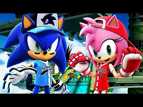 Sonic Forces Speed Battle - SLUGGER SONIC AND ALL STAR AMY (HD Widescreen)