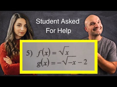 "I'm confused how to identify transformation for f(x) to g(x)"